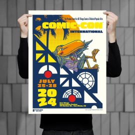 Phenom Gallery San Diego 2024 Comic Con 18" x 24" Deluxe Framed Serigraph