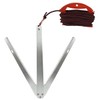 Aquatic Plants Grass Cutter with 15m Paracord Weed Puller Aquatic
