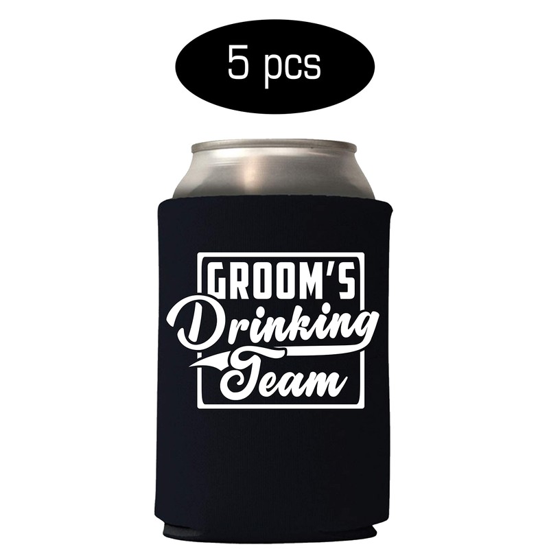 Veracco Groom and Groom's Drinking Team Can Coolie Holder Bachelor