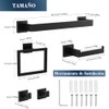 5 Pcs Acero Inoxidable Accesorios para Baño, Juego de Accesorios