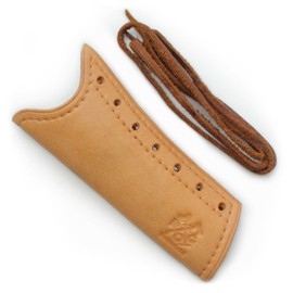 Leather Axe Handle Guard (for The Husqvarna Carpenters Axe, Tan/Natural Leather)