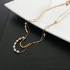 Dainty Pearl Necklace for Women 18K Gold Plated Pearl Choker