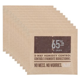 10Pcs Mini 2‑Way Humidity Control Sealing Cigar Humidifier Bag for Cigar Box Case Accessory65% Humidity