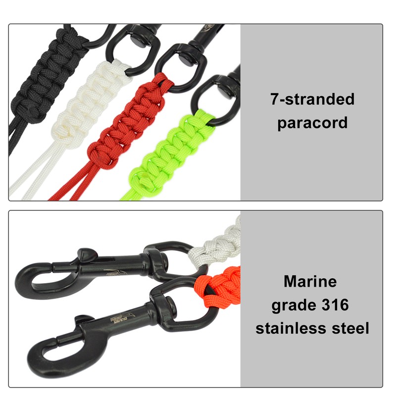 Scuba Diving Swival Bolt Snap Hook Marine Grade 316 Stainless