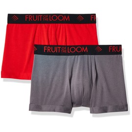 Fruit of the Loom BW2SLCM.103, Boxer Corto 2pk para Caballeros, Colores Varios, M