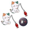 Koongloong Car Sticker Cat Emblem Cat 3D Cute Decoration Car