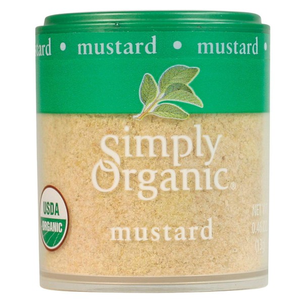 Simply Organic Mostaza, 0.13 g