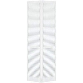 Closet Door, Bi-fold, Kimberly Bay® Traditional Louver-Louver White (80x30)