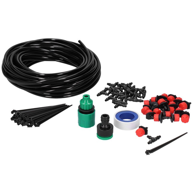 DIY Automatic Drip Irrigation Kit 20m Adjustable Nozzle Irrigation System