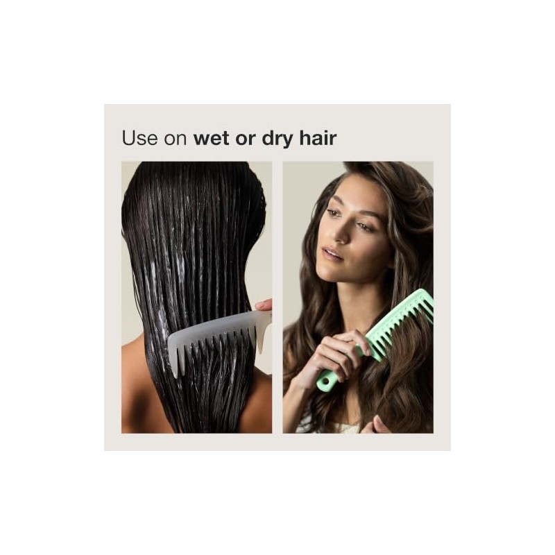 Paul Mitchell Detangler Comb, Peine Desenredante de Dientes Anchos, Desenreda