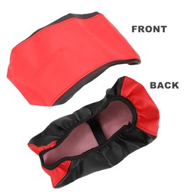 sportuli Center Console Cover Anti-Scratch Leather Armrest Cover Replace for 2011-2020 2021 Jeep Grand Cherokee Accessories (Red)