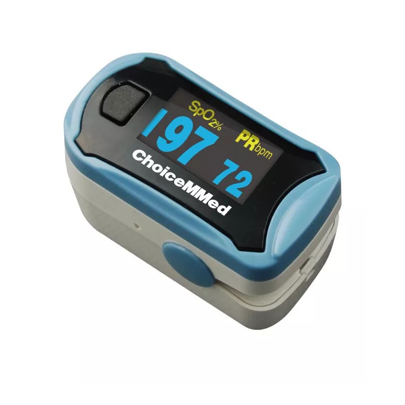 ChoiceMMED Spo2 Finger Blood Oxygen Pulse Oximeter with free battery