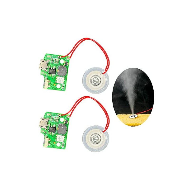 2 Pack Atomization Disc mist maker Ultrasonic Atomization Module Ultrasonic