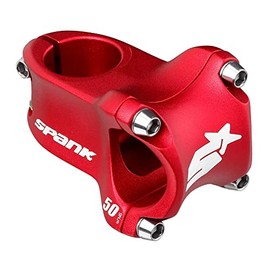 Spank Sike Race 2.0/LG.50 mm/Diameter 31.8 mm Stem, Mountain Bike, E-Bike, Unisex, Adult, Red