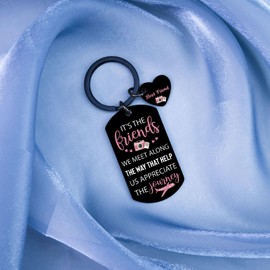 LKBVUG 2025 Graduation Gifts for Women Best Friendship Gifts for Women Sister BFF Bestie Best Friends Presents Keychains Graduation Birthday Christmas Thanksgiving Appreciation Presents Jewels