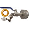 2" Drum Faucet Stainless Steel Barrel Faucet with EPDM Gasket