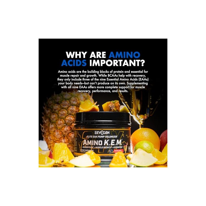 Evogen Amino K.E.M. EAA, Victory Punch - 513g