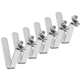 M METERXITY 6-Pack Kayak Paddle Snap 5mmx30mm Single Pin V Shaped Spring Steel Tent Pole Clips Locking Clips for Camping/Kayak Paddle/Tent Pole Push Button Spring Snap Clips