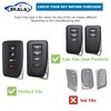 EKALA for Lexus Key Fob Cover Soft TPU Full Protection