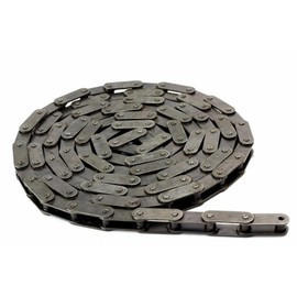 Jeremywell 81X Lumber Conveyor Roller Chain 10 Feet with 1 Connecting Link