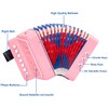 Kids Accordion, 10 Keys Control Button Accordion Musical Instruments for