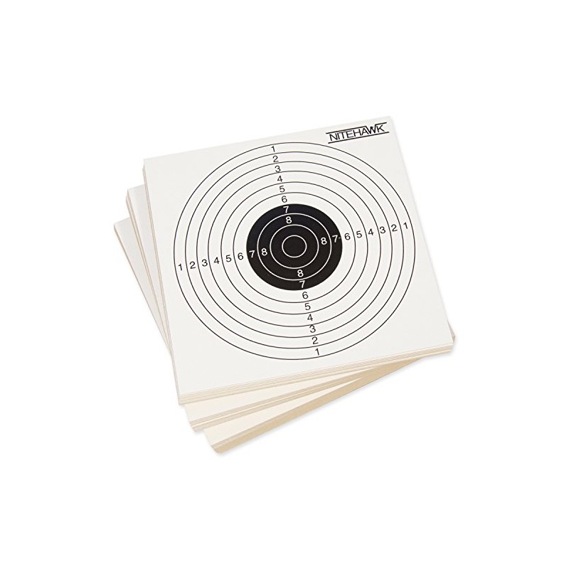 Nitehawk 100pc 14cm Air Rifle/Airsoft Pistol Shooting Practice Card Targets