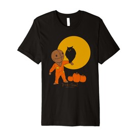 Trick 'r Treat Sam with Owl and Moon Premium T-Shirt