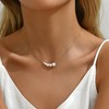 Jewigo Pearl Necklaces for Women 18K Gold Plated Pearl Choker