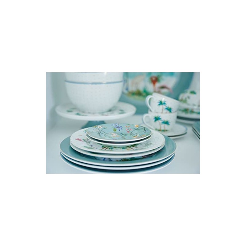 [W] Petit Four Jolie Flowers Blue 12 cm