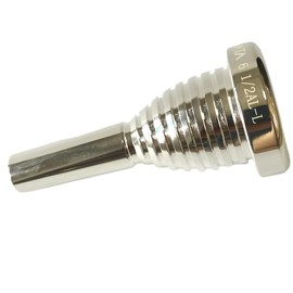 Trombone mouthpiece (6 1/2AL-L), Silver Plated Mouthpiece, Euphonium Mouthpiece with Superior Sound, Excellent for Baritone and Trombone Instrument Accessories.