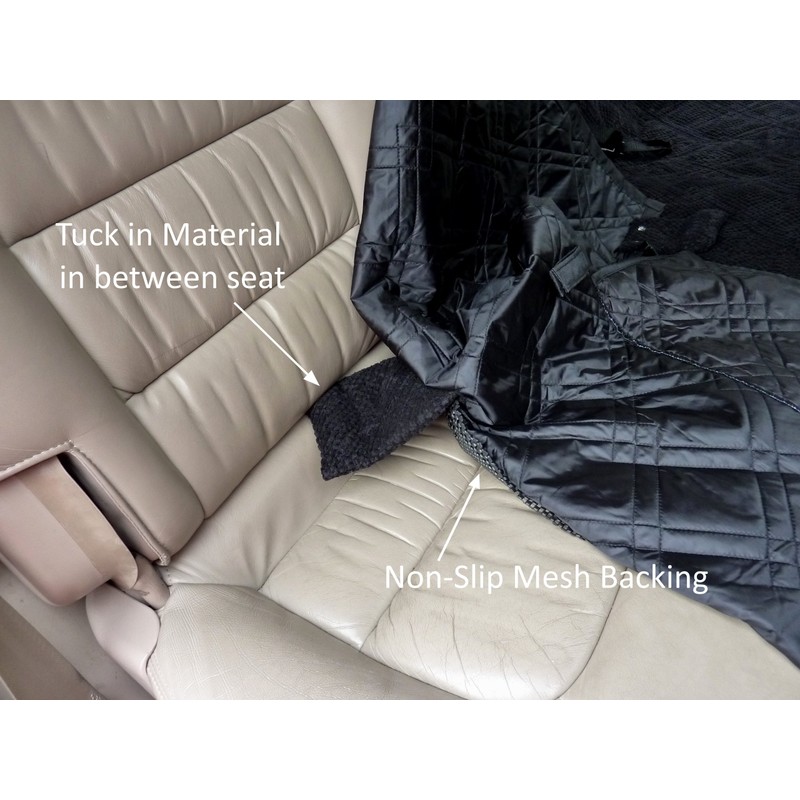 Formosa Covers Heavy Micro Velvet and Padded Back Seat Bench