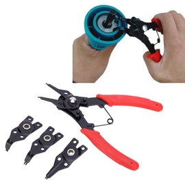 Snap Ring Pliers Set, 4-in-1 Snap Ring Pliers Set, Snap Ring Pliers, Multifunctional Snap Ring Pliers for Workers