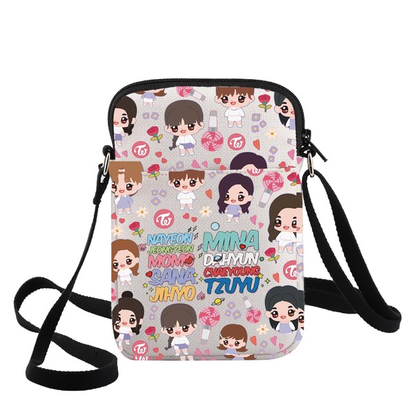 WZMPA K-pop Twice Crossbody Bag K-pop Group Fans Gift Korean