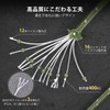 DANOFY Paracord Guy Rope, 0.2 inch (4 mm), Reflective Tent