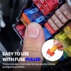 460PCs Car Fuses Assortment Kit, 62 Micro2 Fuse ATR/APT &114