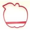 AJT APPLE WITH LEAF OUTLINE ORCHARD PICKING TREE FRUIT FOOD