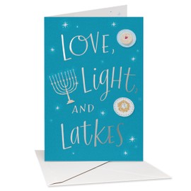 American Greetings Hanukkah Cards, Happy Hanukkah (6-Count)