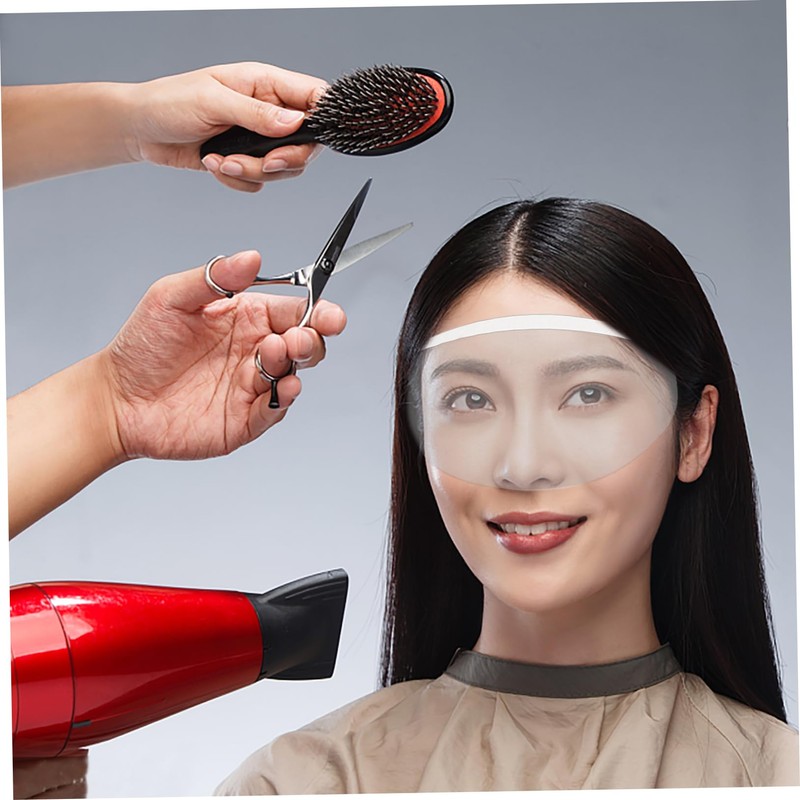 Baluue Shower Shield Facial Protection Cover 25pcs Hairdressing Stickers Hair
