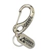 Gerry Carabiner Keychain, Black