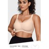 Vertvie Wireless Bras for Women Comfortable Supportive Mesh Crossover Bras