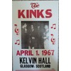 The Kinks Playing in Scotland Poster