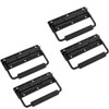 tintoke Pack of 4 Spring-Loaded Box Handles, Folding Handle, Stainless