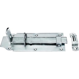 Connex DYB2204031 65 x 160mm Blue Zinc Plated Door Latch Bolt Sliding Lock Handle 65 x 160mm Straight Zinc Plated