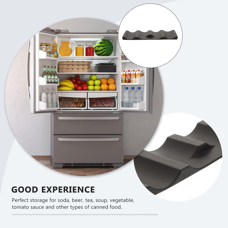 Cabilock Beverage Refrigerators Fridge Refrigerator Organizers Stack Cans and Bottles