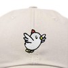 DALIX Chicken Embroidered Cotton Baseball Hat Adjustable Dad Cap Womens