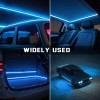 CHUSYYRAY 12V BLUE LED Strip Light Night Fishing Ultraviolet Boat