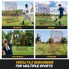 PLAYAPUT Baseball Rebounder & Pitchback Net, 5 Angle Adjustable