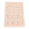 Suture Practice Pad Reusable Silicone Sature Training Skin Pad with