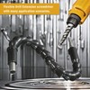 Rongon Flexible Drill Bit Extension Rod - Drill Extension Adapter