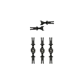 Hornby R7398 Buckeye Magnetic Coupling Pack - Spare Parts and Train Accessories for Hornby OO Gauge Model Railway Sets, Coupling and Modelling Tools - Magentic Couplings (Pack of 16), Scale 1:76
